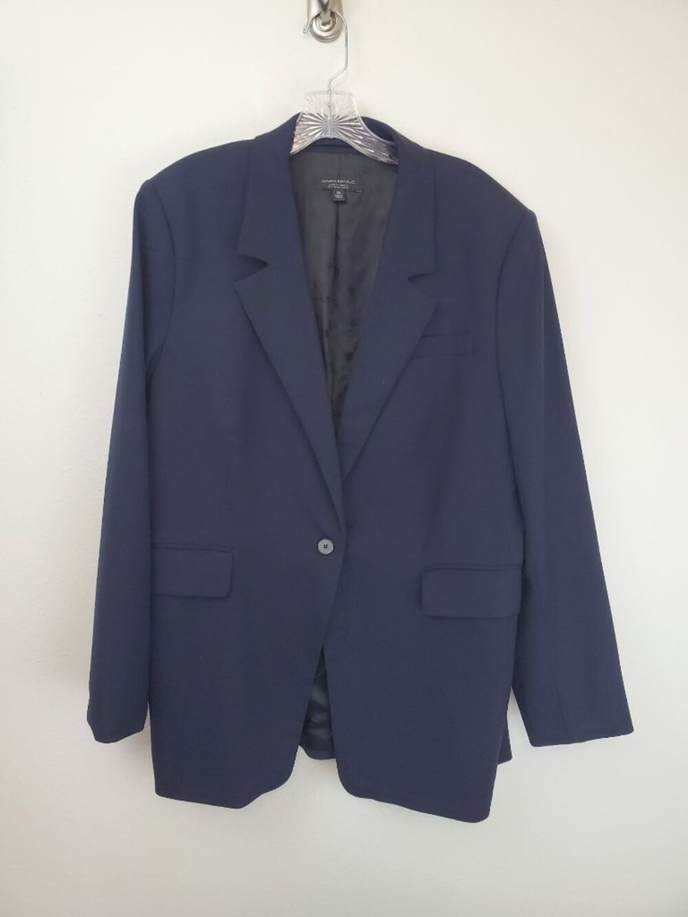 Banana Republic Sienna Slim Italian Wool blazer - navy